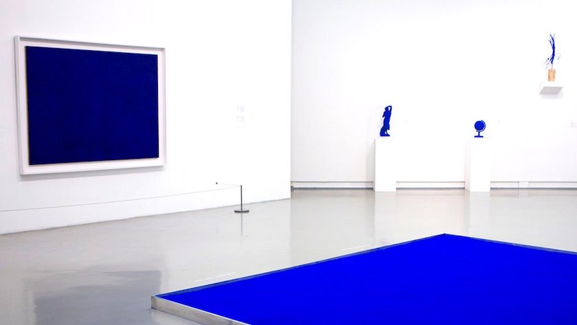 Blue and white gallery