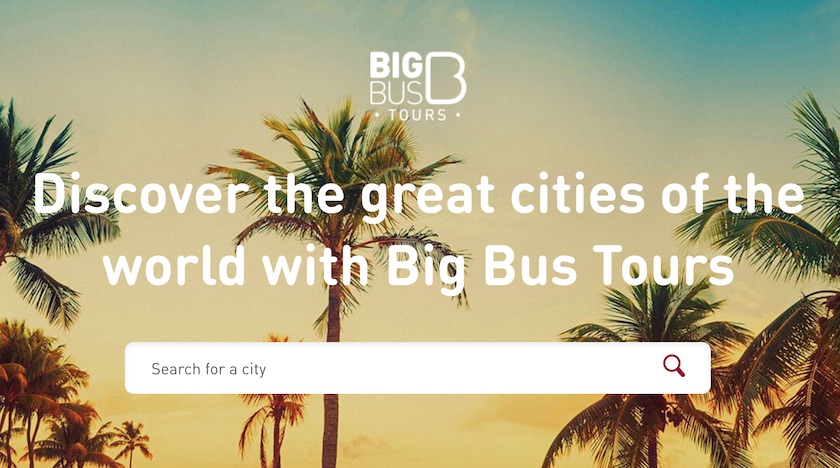 Big Bus Tours Search Seite