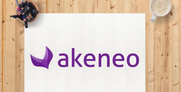 Akeneo logo on paper on desk