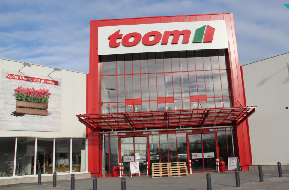 Frontseite eines toom Baumarktes