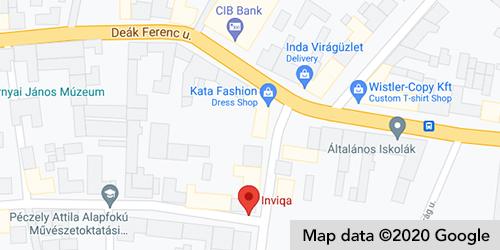 Hungary office map preview on Google
