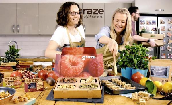 two women baking graze snacks