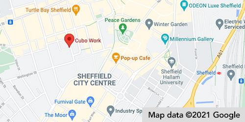 Sheffield office location map